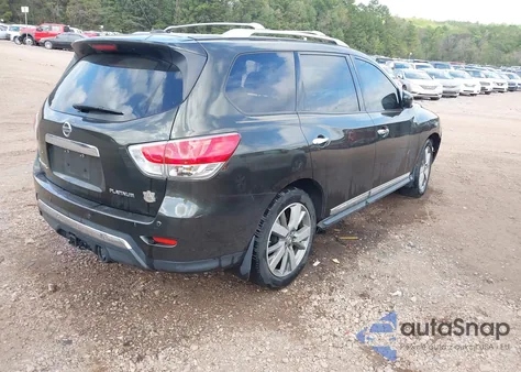2015 Nissan Pathfinder Platinum from USA, damaged, VIN 5N1AR2MN7FC682938